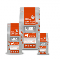 LISK HYPOALLERGENIC Dog Adult Large Breed Chicken and Rice
