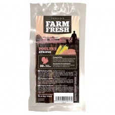 Farm Fresh Poultry Stripes - Drůbeží plátky 100 g